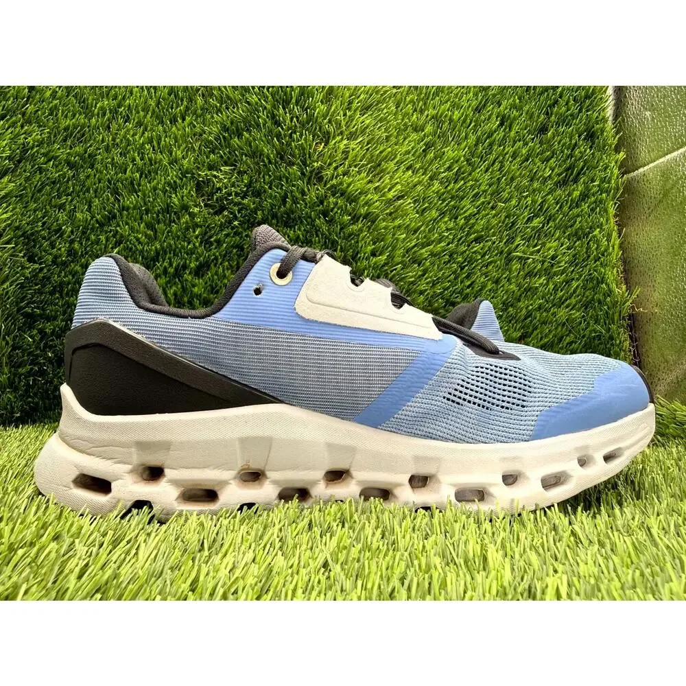 On Running Cloudstratus 39.99209 Athletic Sneaker Women's 7 Blue Mesh Sports